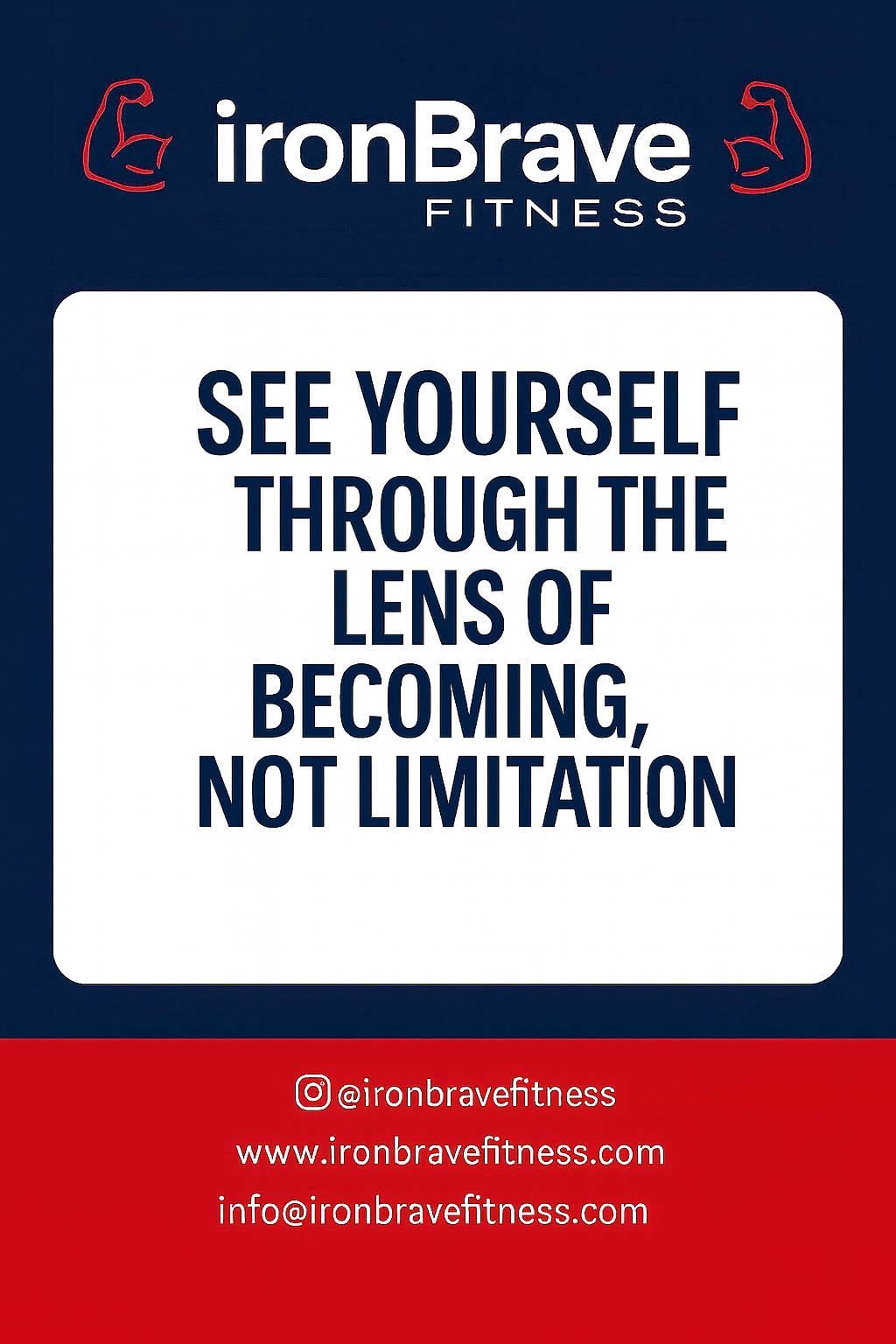See Yourself Through the Lens of Becoming, Not Limitation.